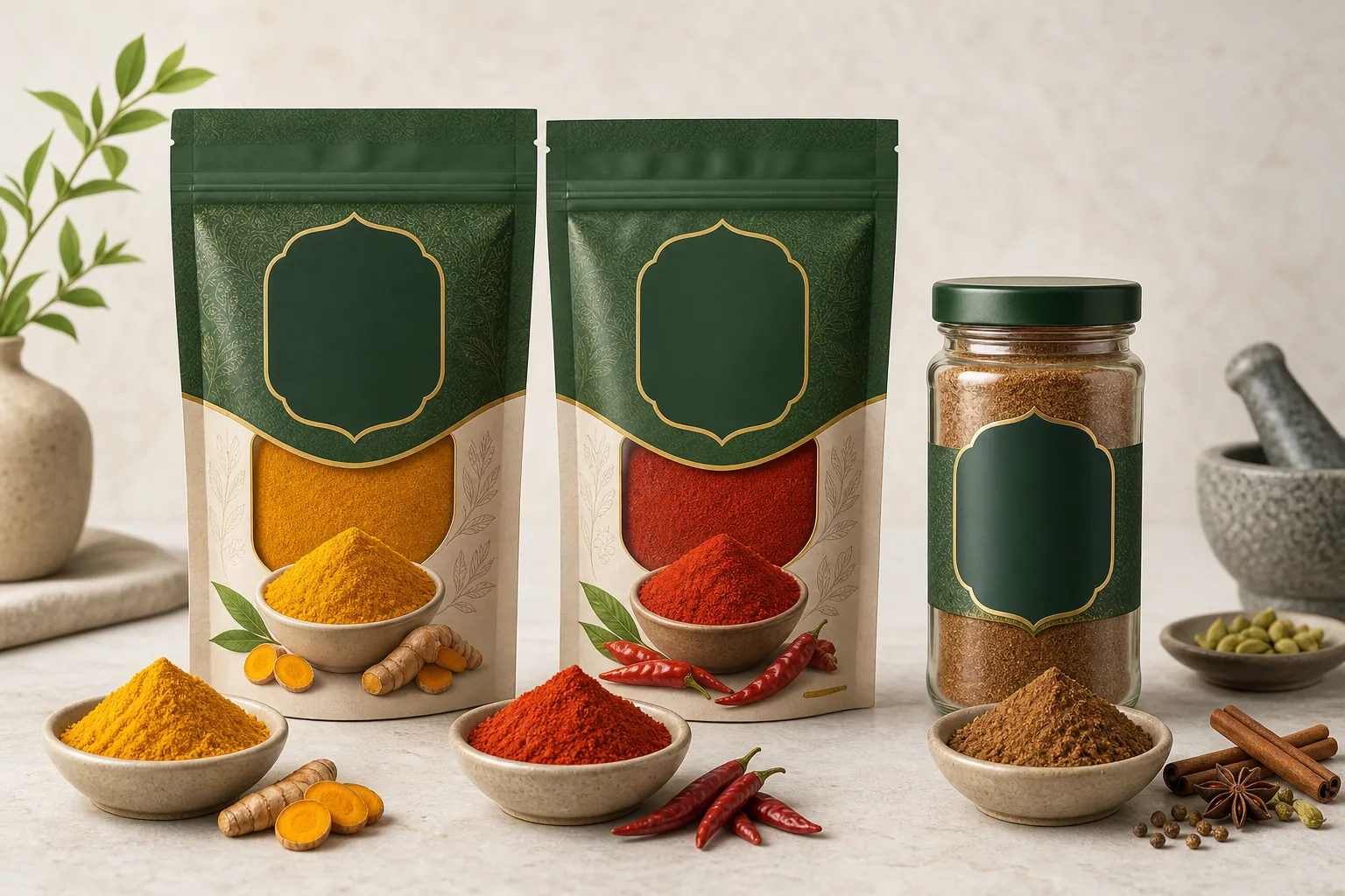 BandEvi Gourmet masala range promotional slide