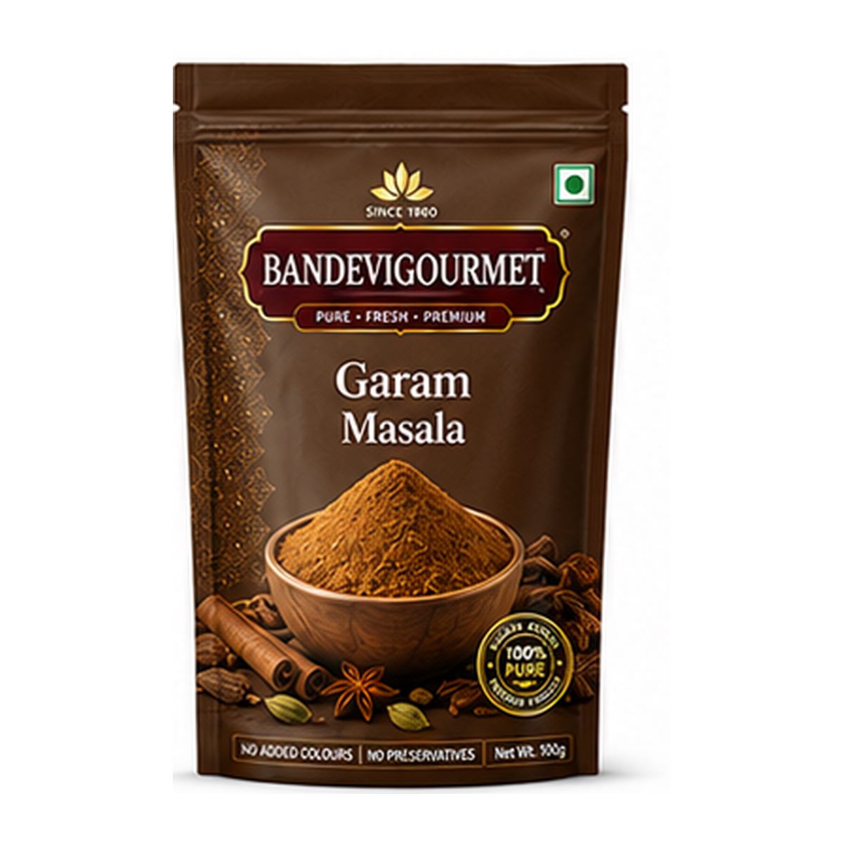 Premium garam masala pack
